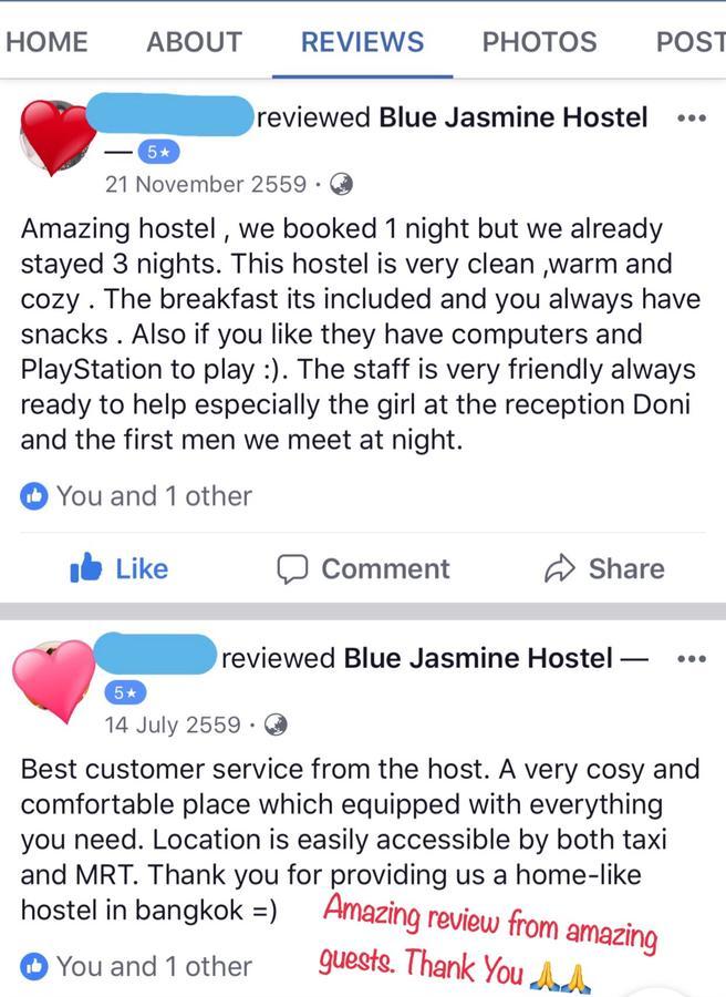 Blue Jasmine Hostel Bangkok Dış mekan fotoğraf